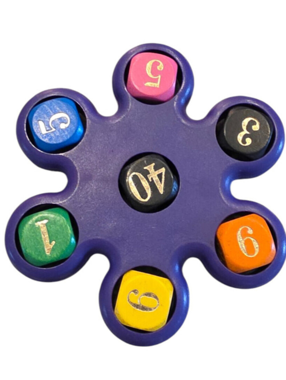 VINTAGE Discovery Toys Number Jumbler Math Mixer Learning Dice 1992